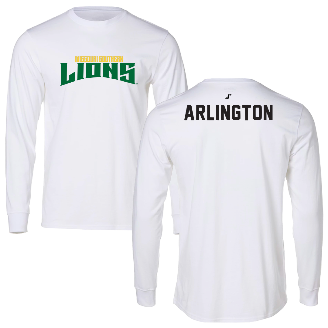 Missouri Southern State University Cheer White Classic Performance Long Sleeve - Avary Arlington