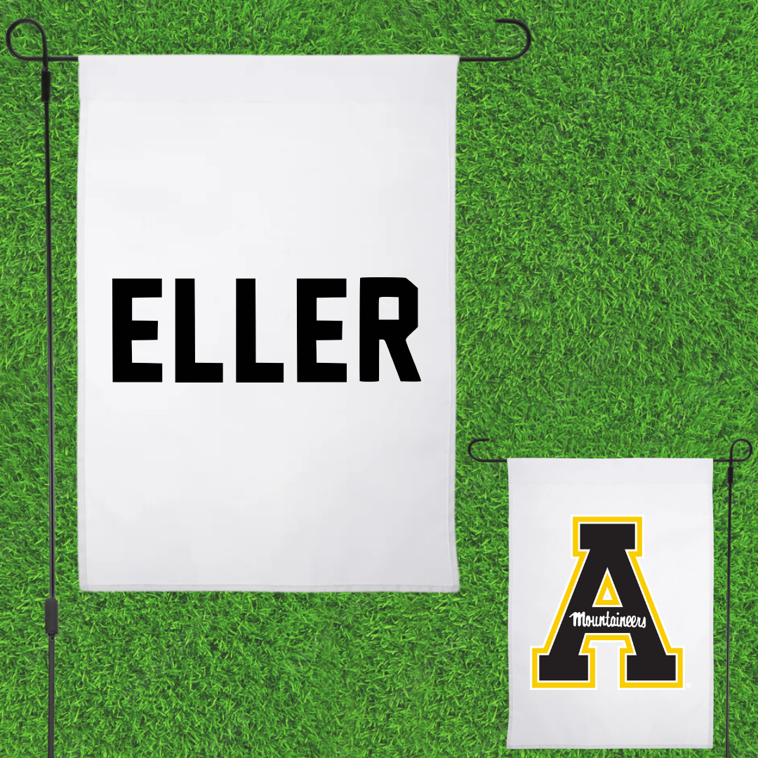 Appalachian State University Wrestling White Garden Flag - Logan Eller