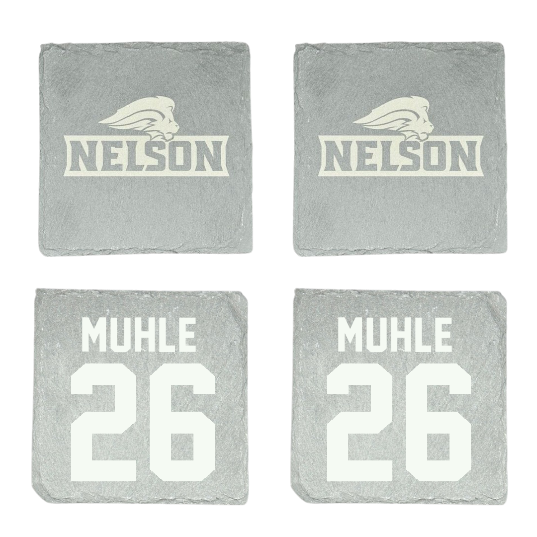 Nelson University Softball Stone Coaster (4 Pack)  - #26 Trinity Muhle