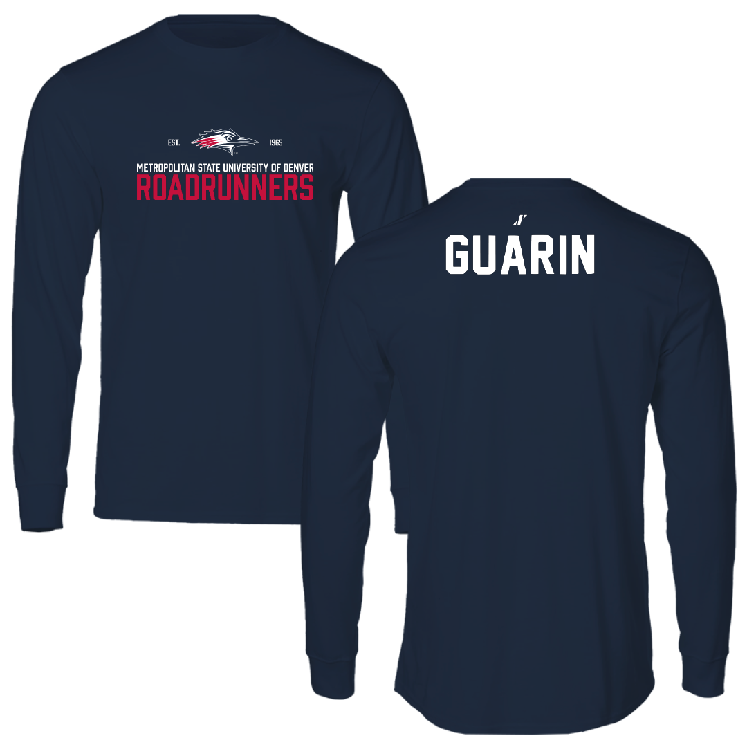 Metropolitan State University of Denver Tennis Navy General Long Sleeve - Monica Guarin
