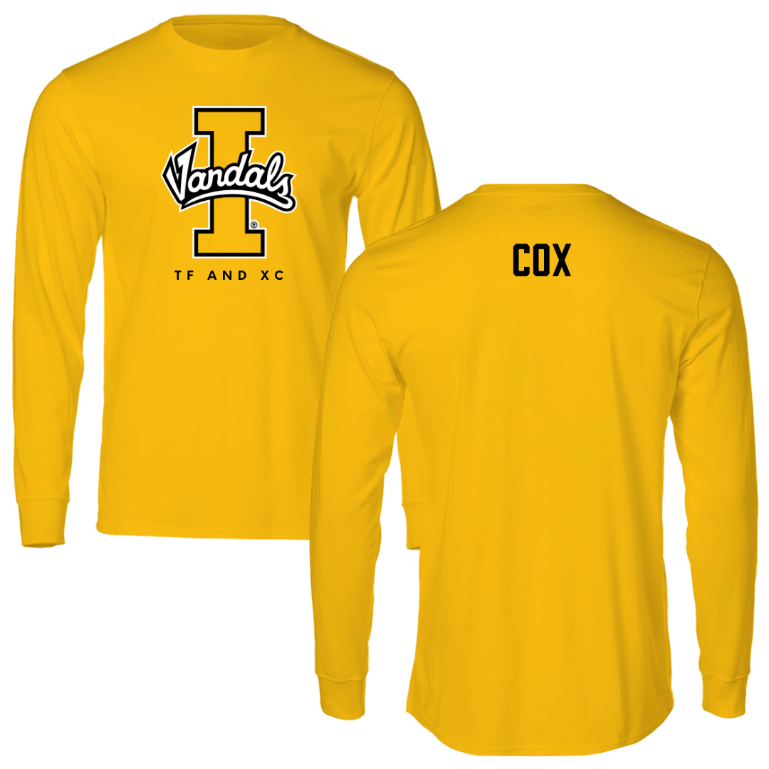 University of Idaho TF and XC Gold Performance Long Sleeve - Dante Cox