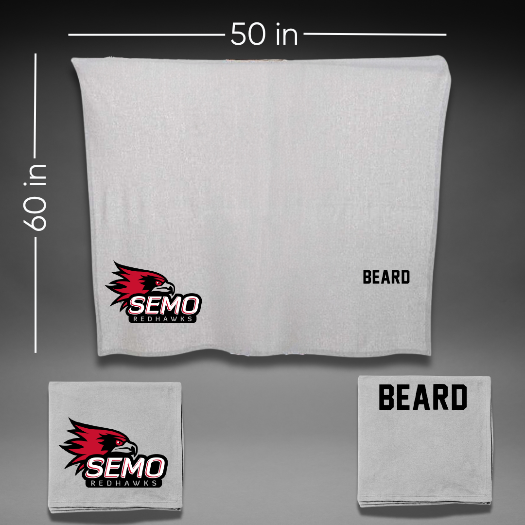 Southeast Missouri State University TF and XC Gray Blanket - Baylee Beard