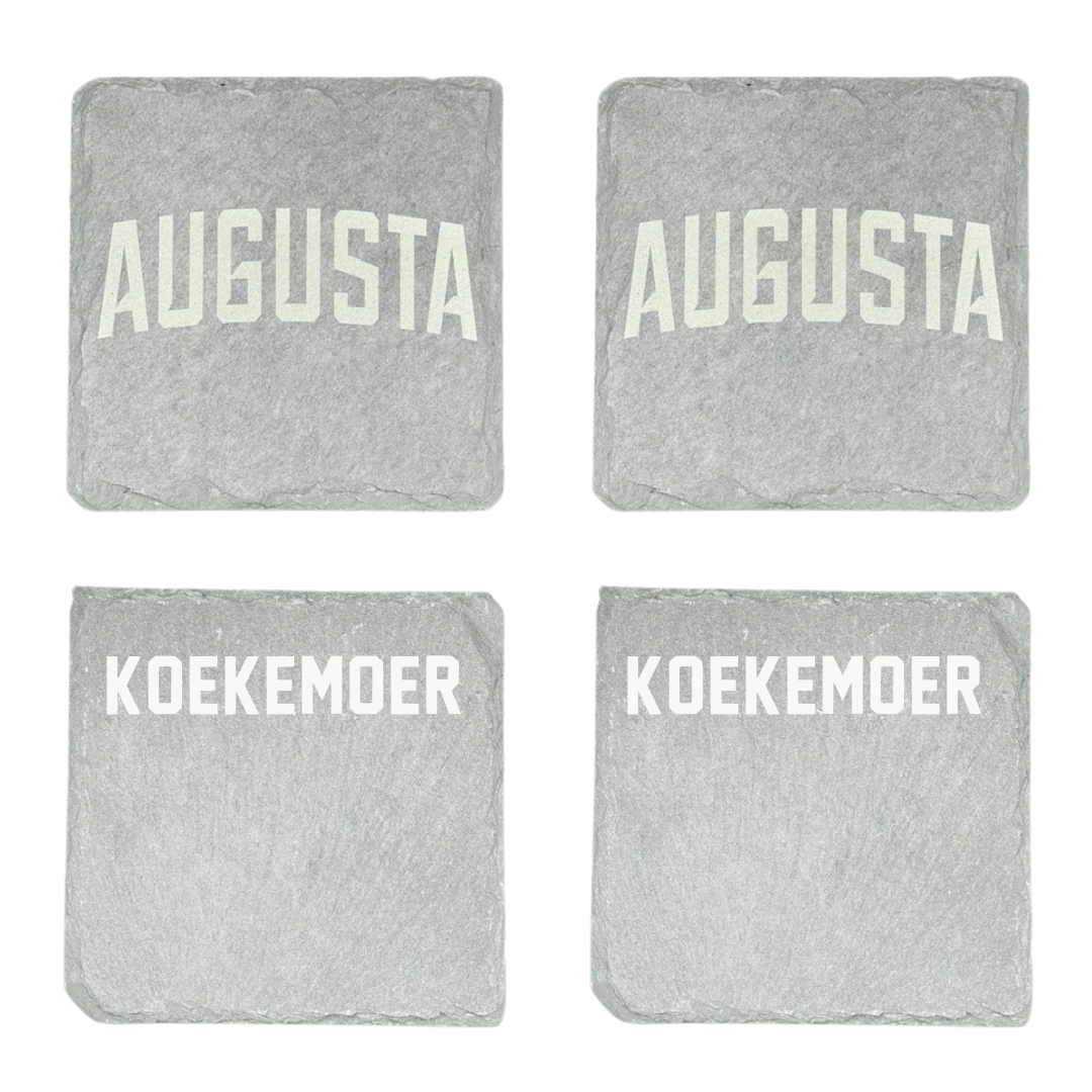 Augusta University Golf Stone Coaster (4 Pack)  - Joshua Koekemoer