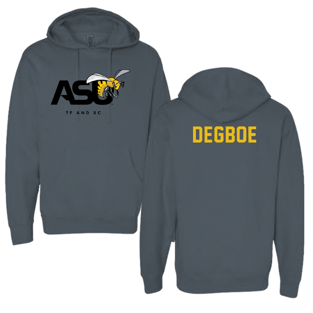 Alabama State University TF and XC Dark Gray Hoodie - Angelique Degboe