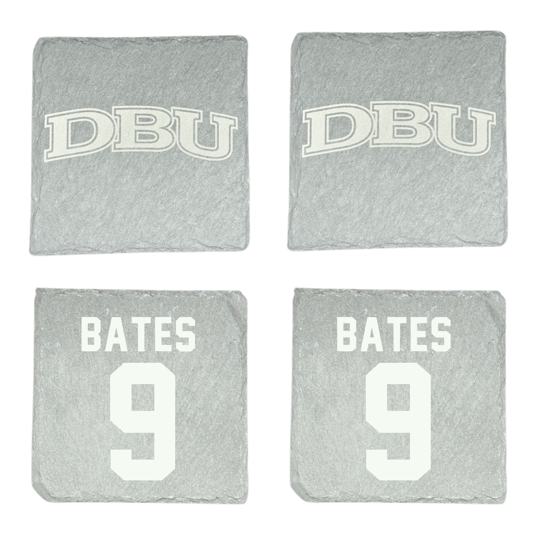 Dallas Baptist University Soccer Stone Coaster (4 Pack)  - #9 Emily Bates