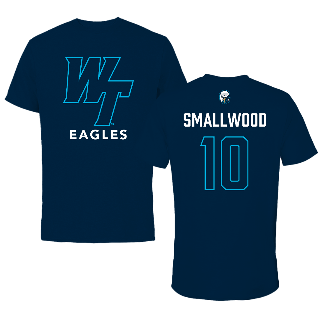 Wake Tech Community College Volleyball Navy Tee - #10 Sophia Smallwood