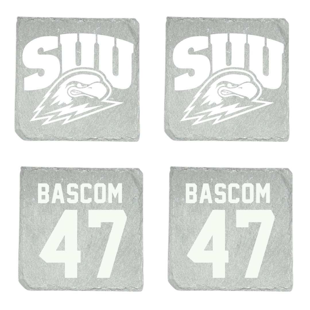 Southern Utah University Football Stone Coaster (4 Pack)  - #47 Austin Bascom
