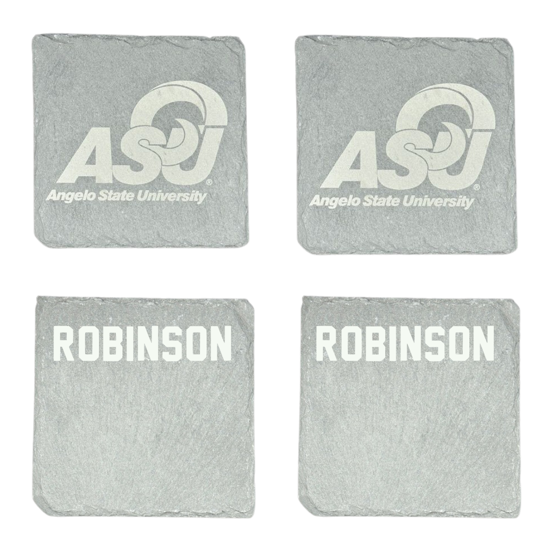 Angelo State University Baseball Stone Coaster (4 Pack)  - Roman Robinson