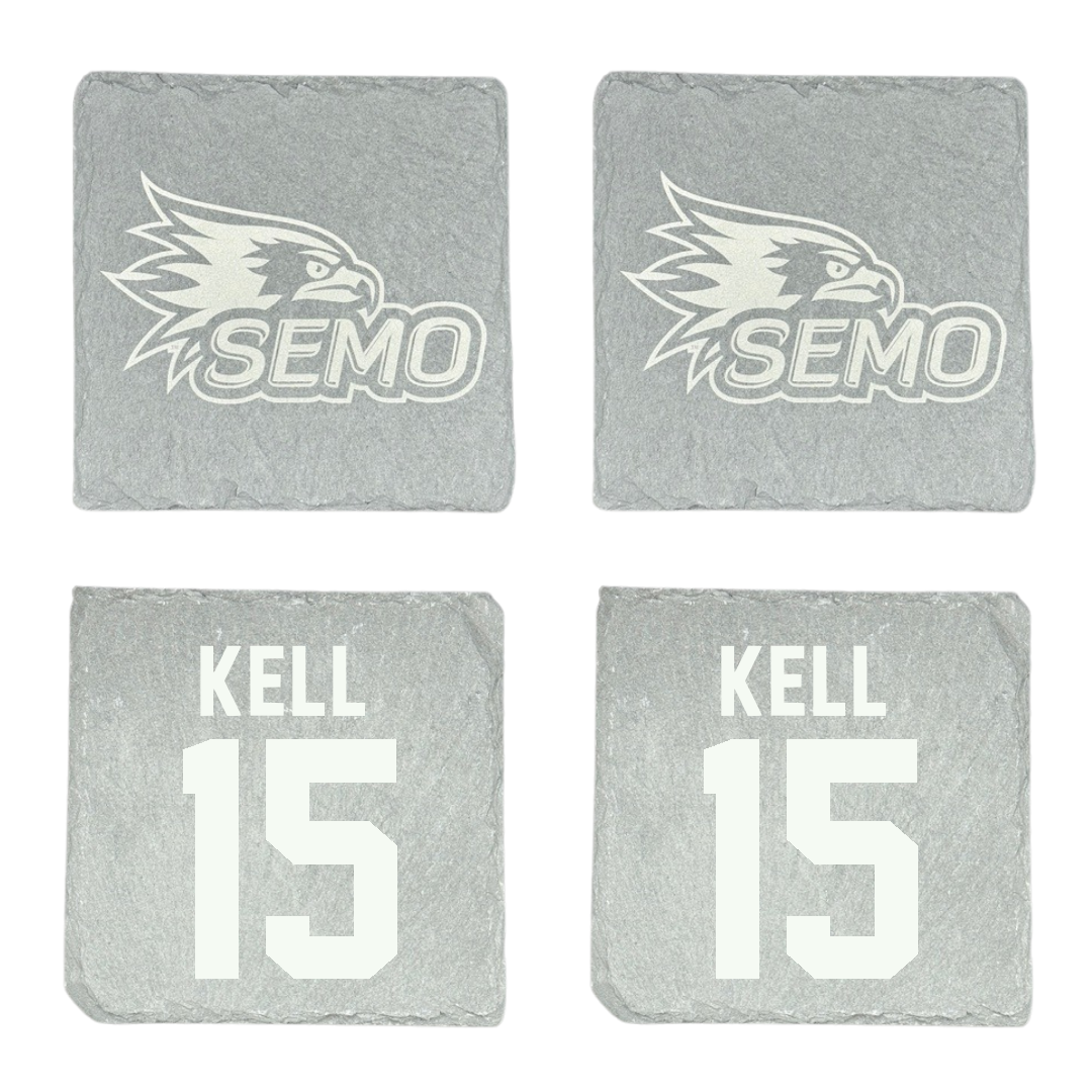 Southeast Missouri State University Softball Stone Coaster (4 Pack)  - #15 Delaney Kell