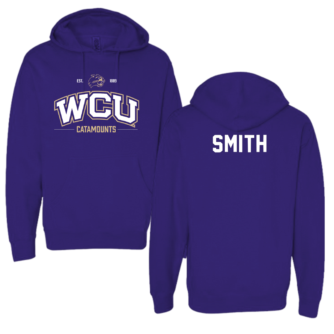 Western Carolina University TF and XC Purple General Hoodie - Jasmine Smith