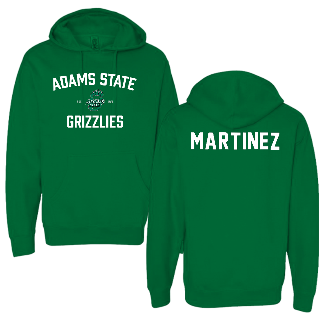 Adams State University Baseball Green General Hoodie - Tristen Martinez