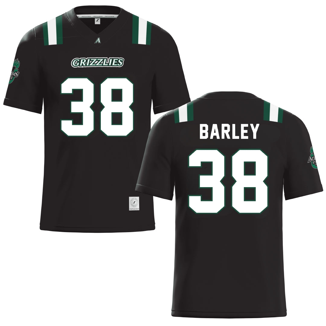 Adams State University Black Lacrosse Jersey - #38 Kai Barley