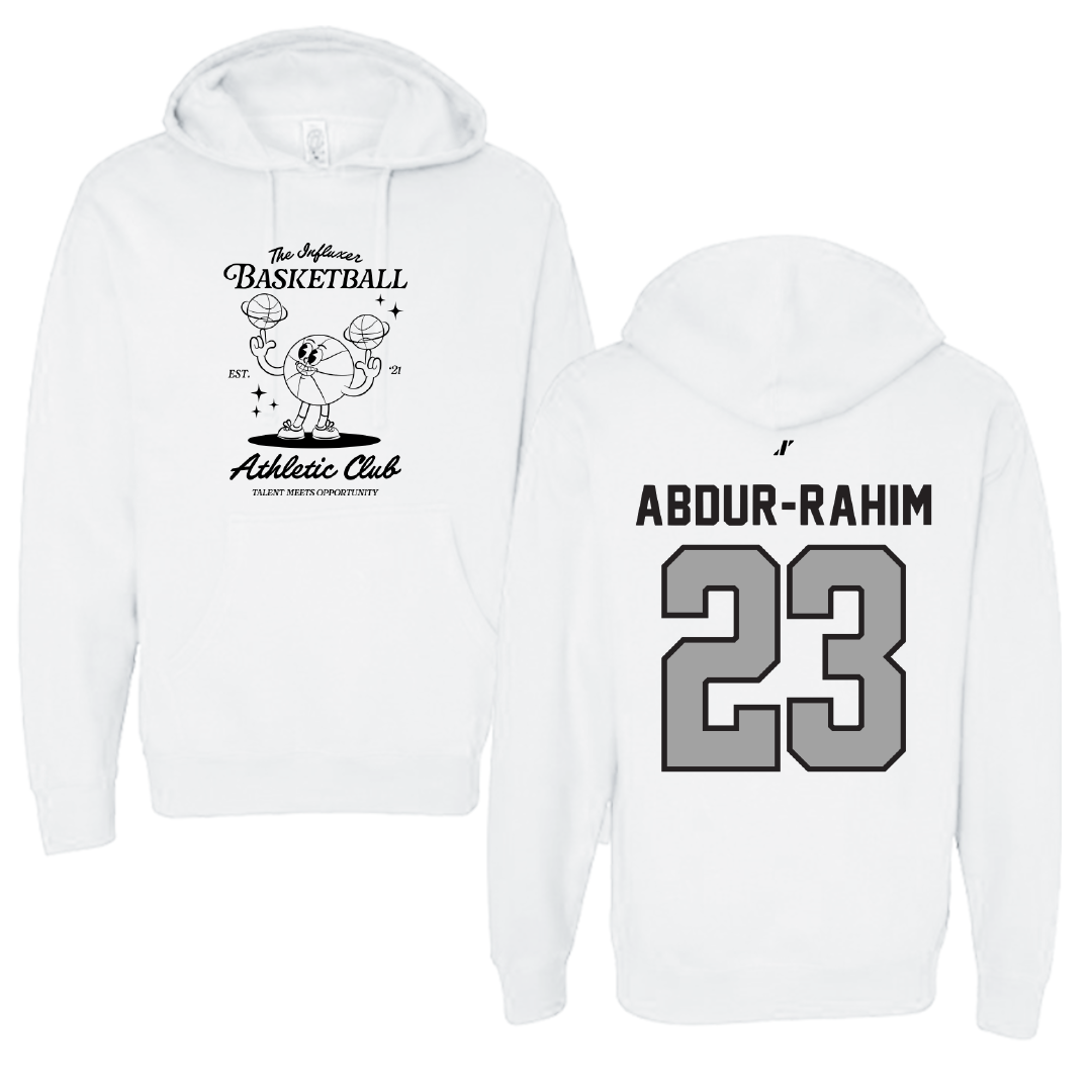 Basketball White Influxer Athletic Club Hoodie - #23 Amirah Abdur-Rahim