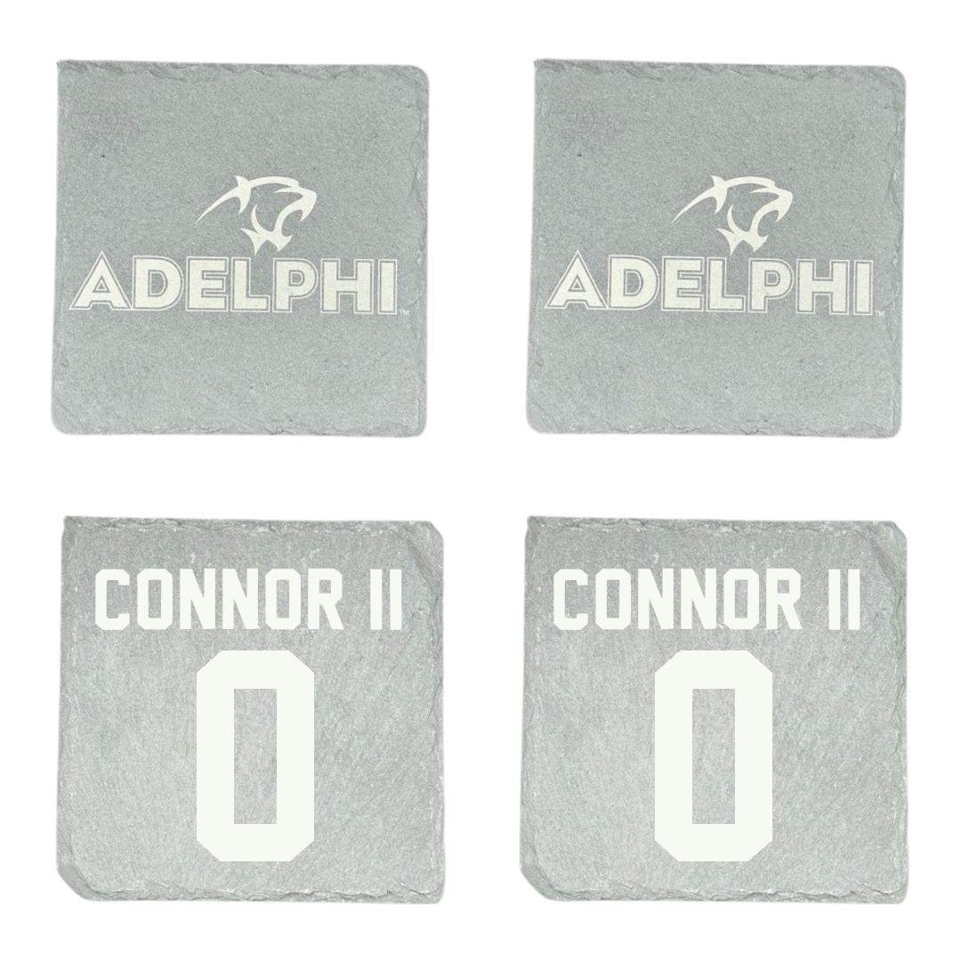 Adelphi University Basketball Stone Coaster (4 Pack)  - #0 Al-Fatir Connor II