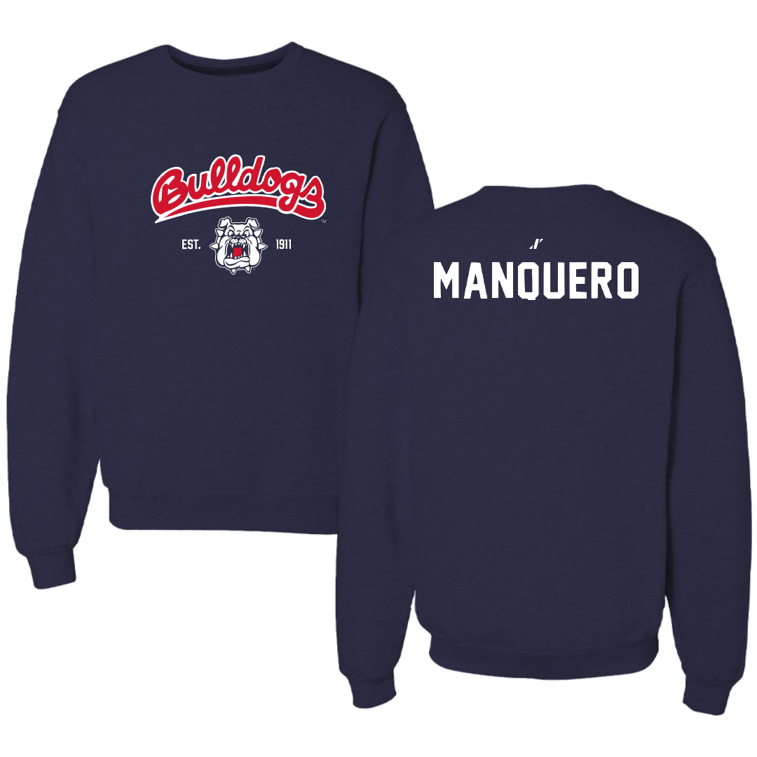 Fresno State University Dance Navy General Crewneck - Angelina Manquero