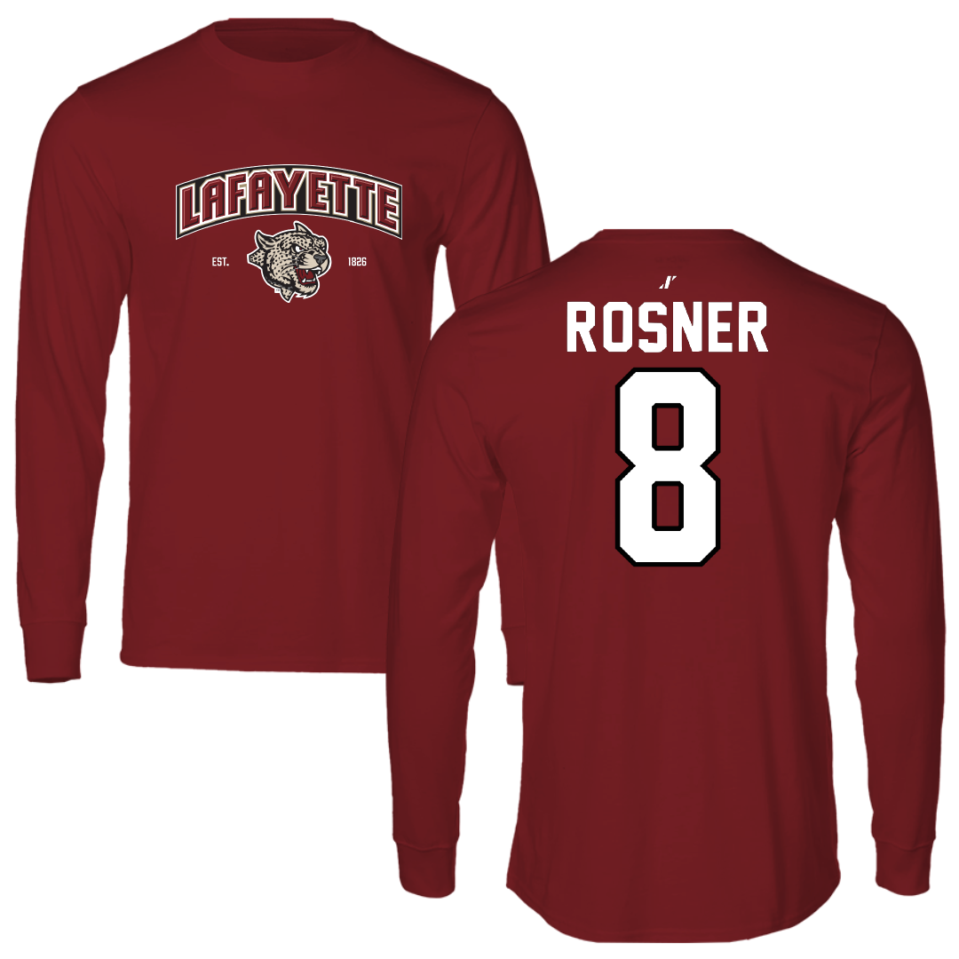 Lafayette College Softball Cardinal General Long Sleeve - #8 Danielle Rosner
