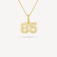 Gold Presidents Pendant and Chain - #85 Emrie Neal