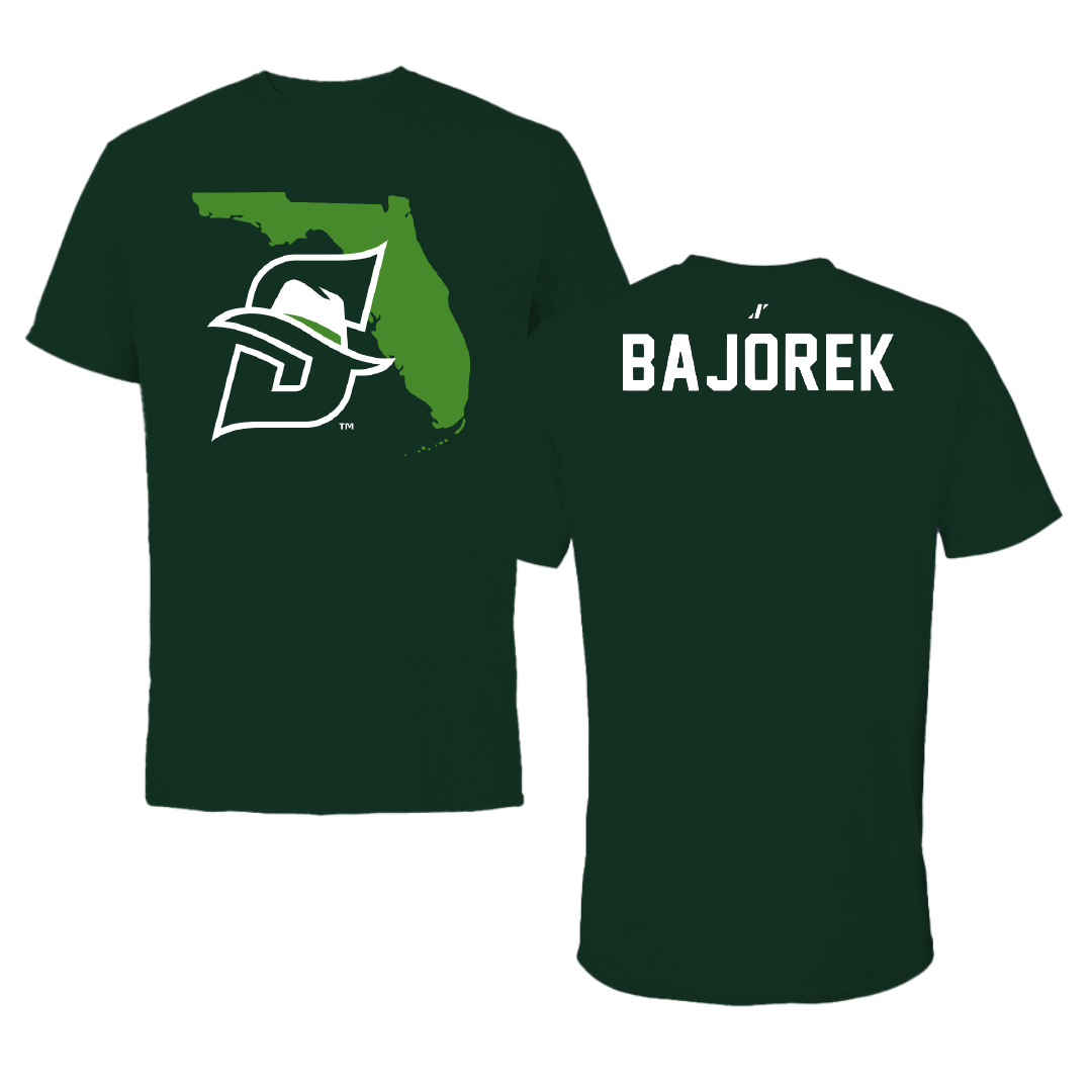 Stetson University Rowing Forest Green State Tee - Lukasz Bajorek