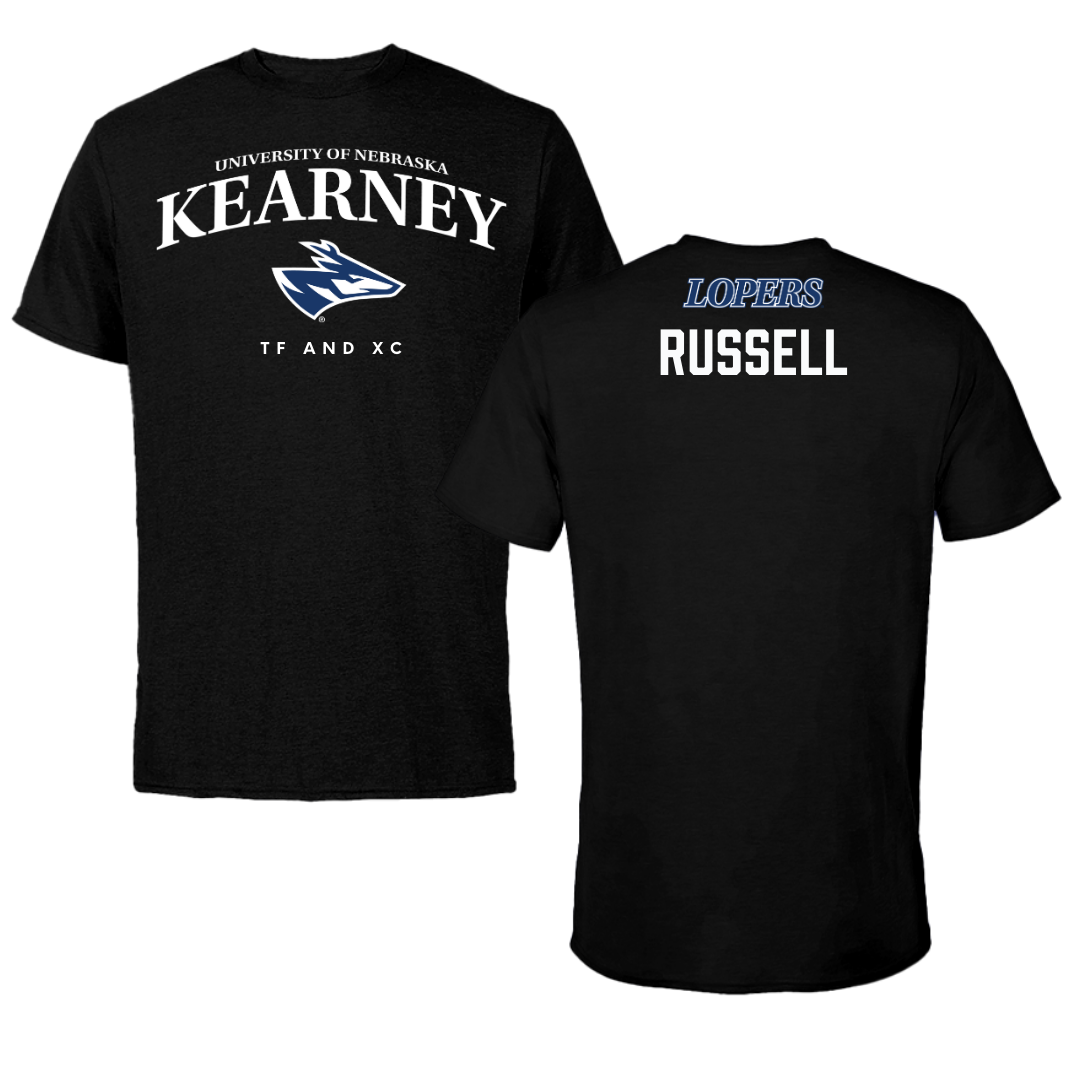 University of Nebraska at Kearney TF and XC Black Performance Tee - Brianna Russell