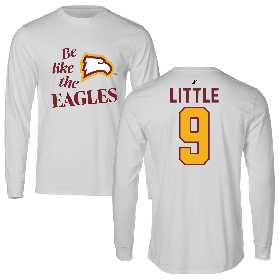 Winthrop University Volleyball Light Gray Be Like Us Performance Long Sleeve - #9 Giselle Little