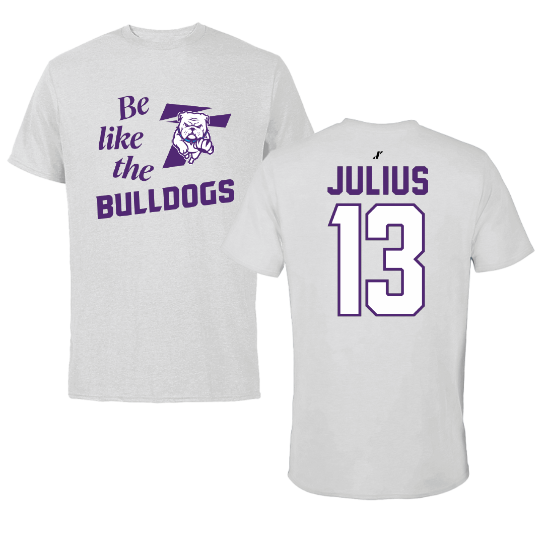 Truman State University Volleyball Light Gray Be Like Us Performance Tee - #13 Jessie Julius