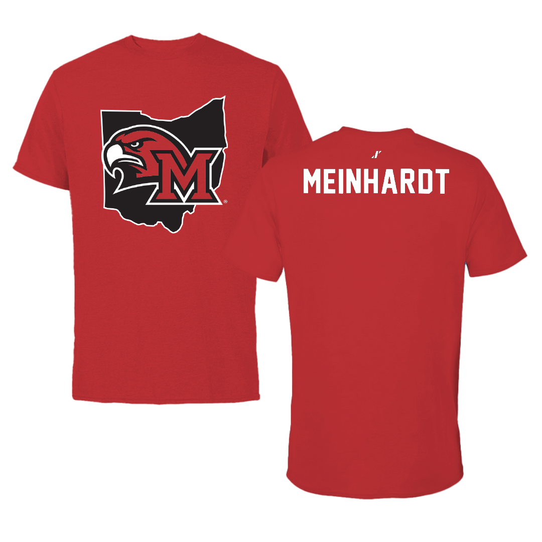 Miami University (Ohio) Swimming & Diving Red State Performance Tee - Mia Meinhardt