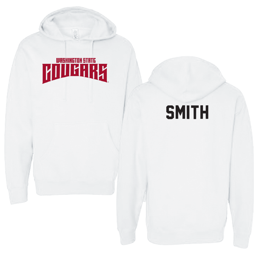 Washington State University TF and XC White Classic Hoodie - Antoni Smith