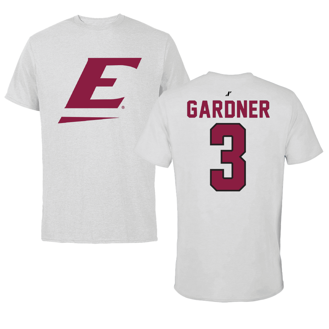 Eastern Kentucky University Basketball Light Gray Performance Tee - #3 Savannah Gardner