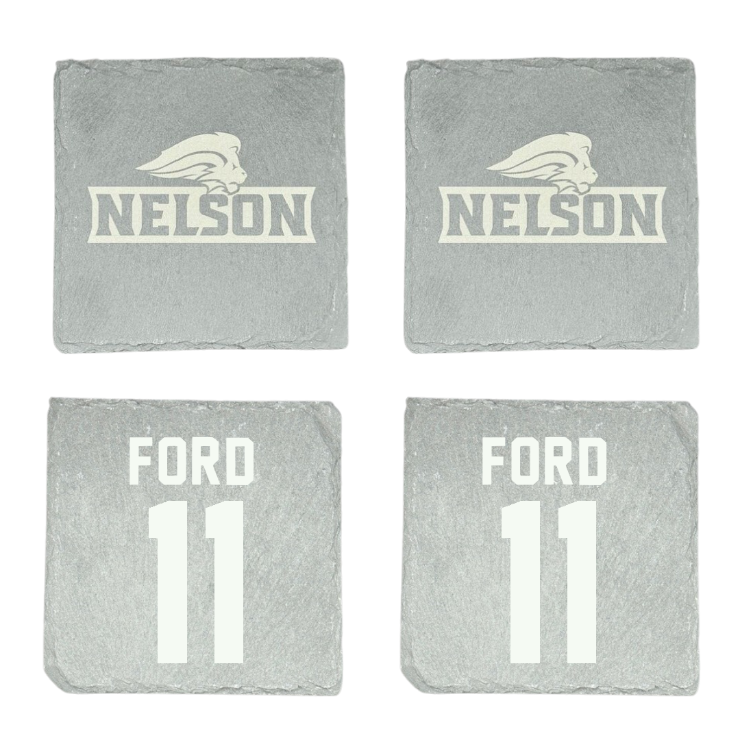 Nelson University Softball Stone Coaster (4 Pack)  - #11 Trista Ford