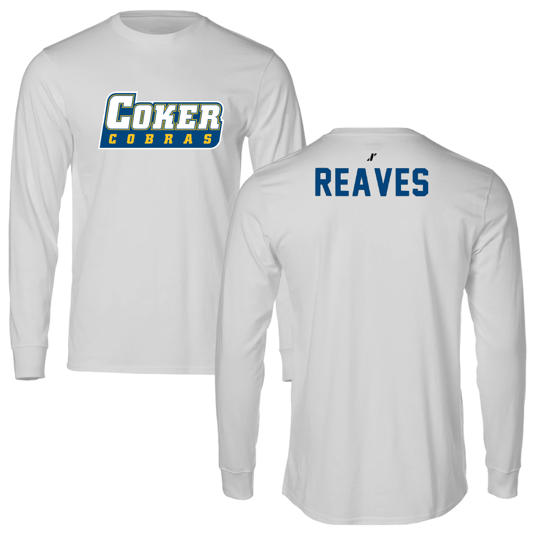 Coker University TF and XC Light Gray Performance Long Sleeve - Isaiah Reaves