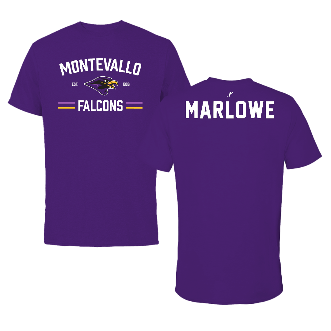 University of Montevallo TF and XC Purple General Tee - Brayden Marlowe