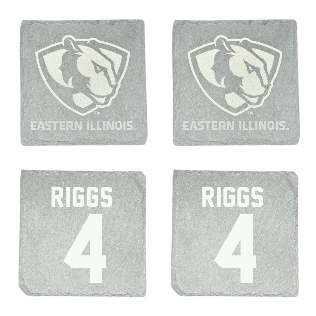 Eastern Illinois University Baseball Stone Coaster (4 Pack)  - #4 Bryce Riggs
