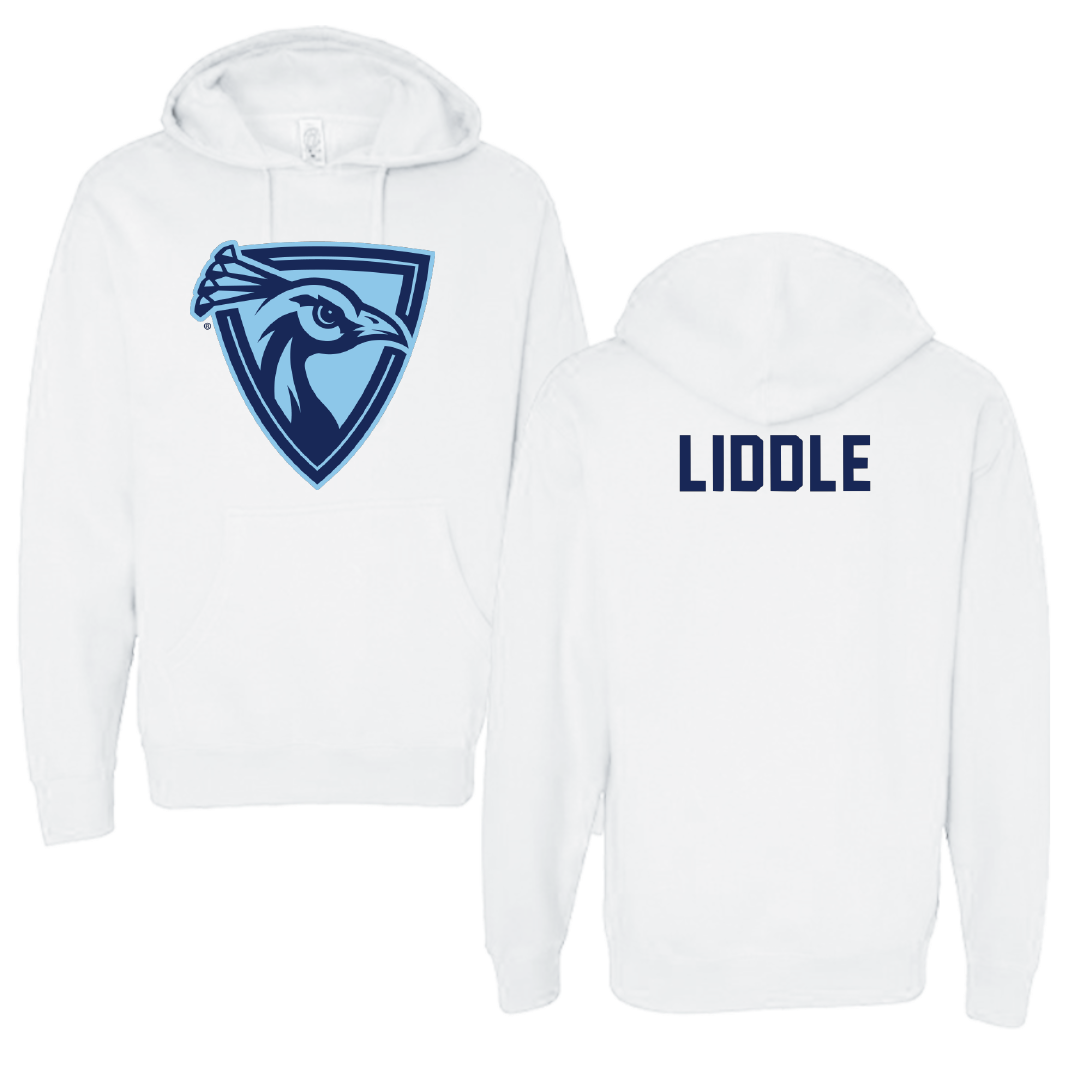 Upper Iowa University Golf White Hoodie - Clayton Liddle