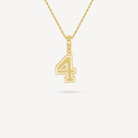 Gold Presidents Pendant and Chain - #4 Alex Duffey