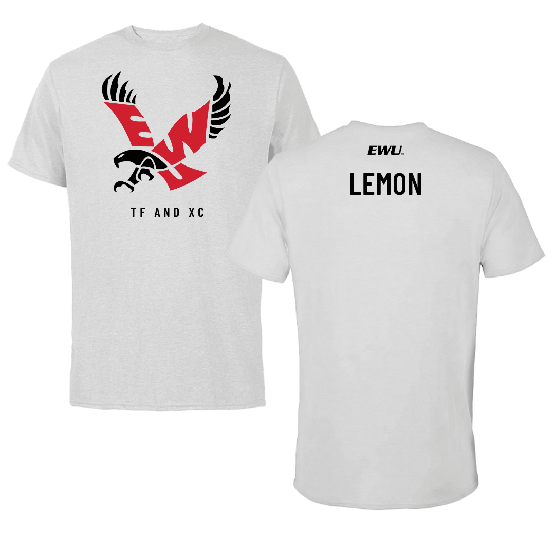 Eastern Washington University TF and XC Light Gray Tee - Marcus Lemon