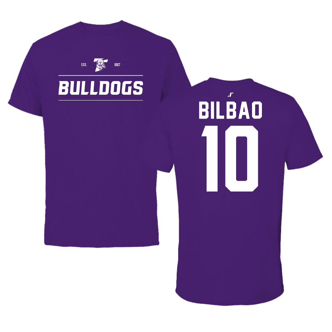 Truman State University Soccer Purple General Tee - #10 Abby Bilbao