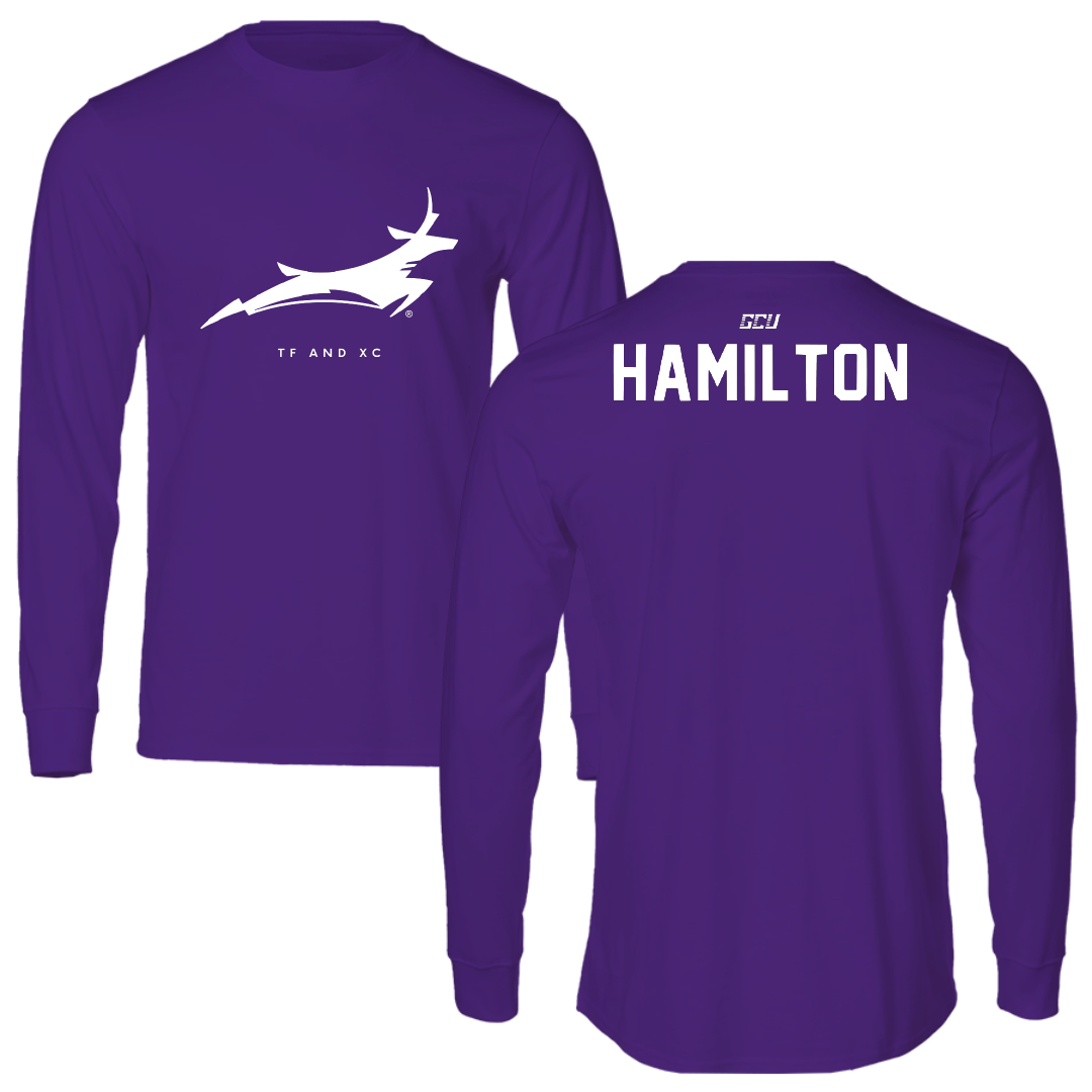 Grand Canyon University TF and XC Purple Long Sleeve - Matt Hamilton