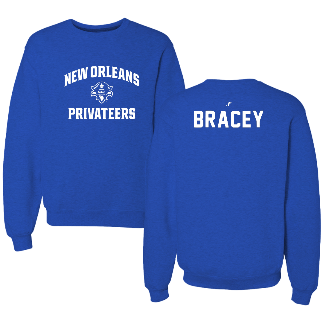 University of New Orleans TF and XC Blue General Crewneck - Trinity Bracey