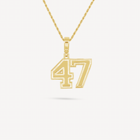 Gold Presidents Pendant and Chain - #47 Lucas Rush