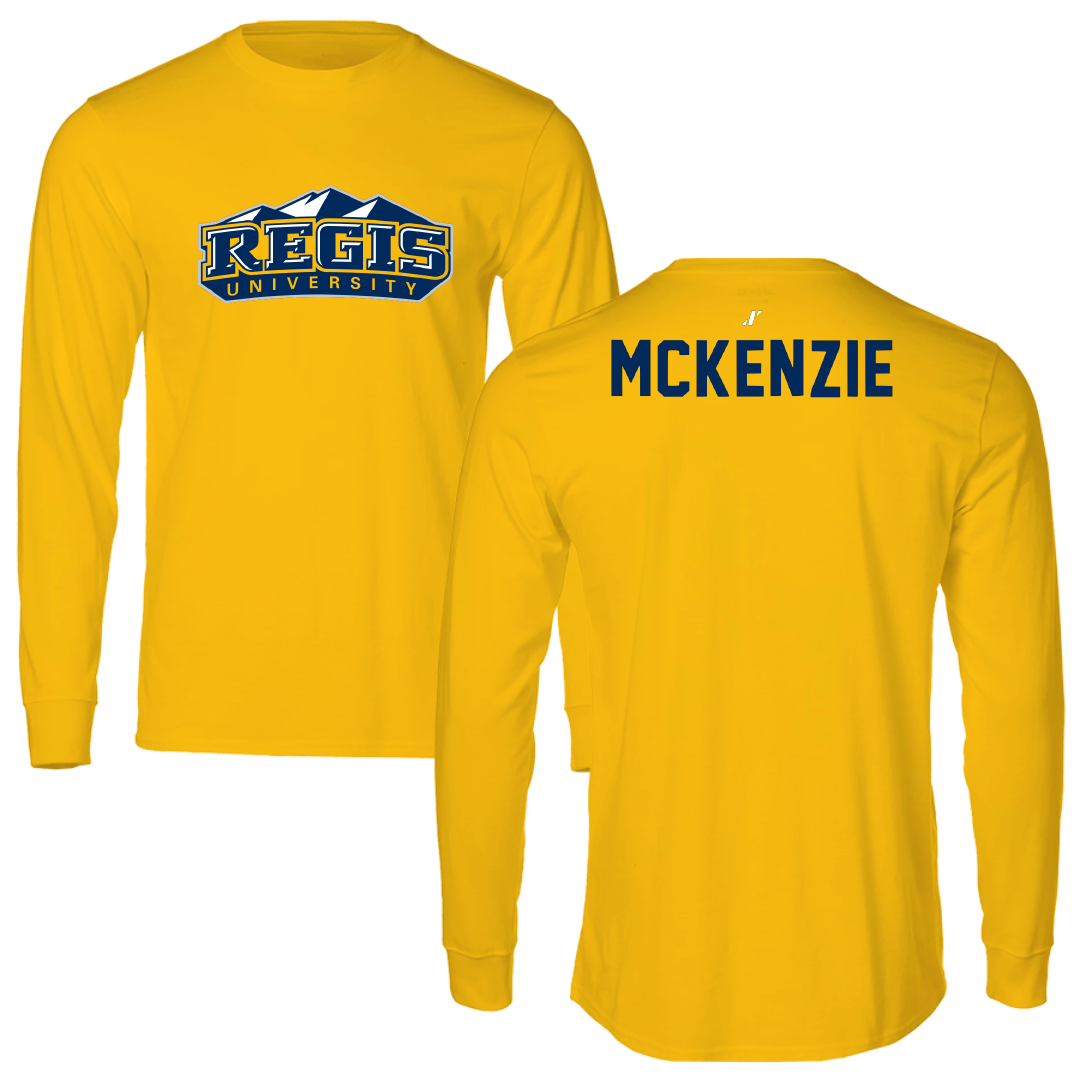 Regis University (Colorado) TF and XC Gold Performance Long Sleeve - Jack McKenzie