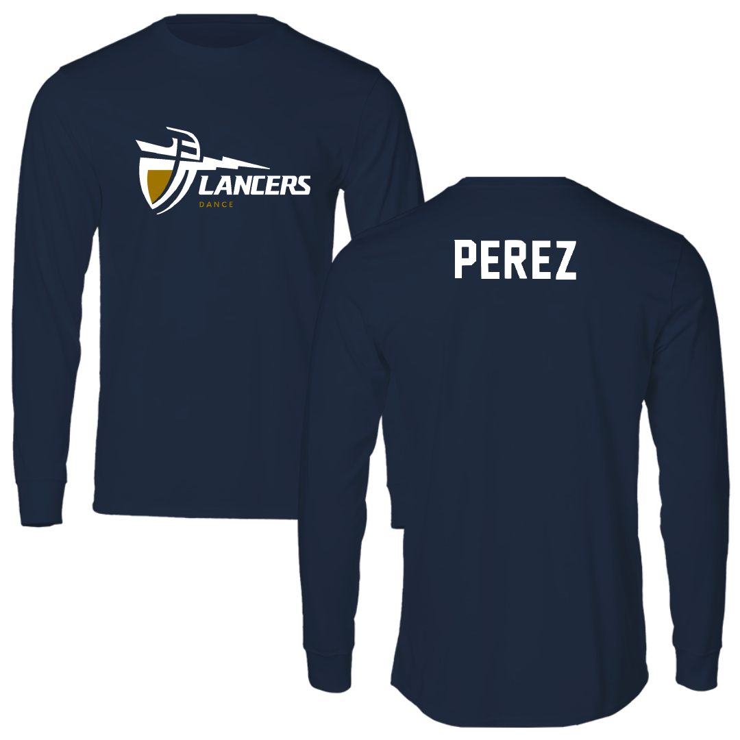 California Baptist University Dance Navy Long Sleeve - Samantha Perez