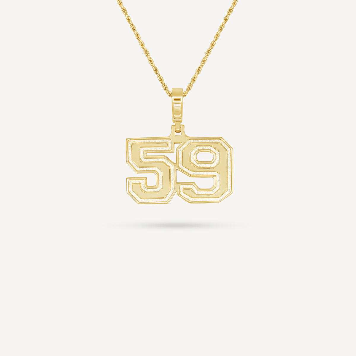 Gold Presidents Pendant and Chain - #59 Jesus Moreno