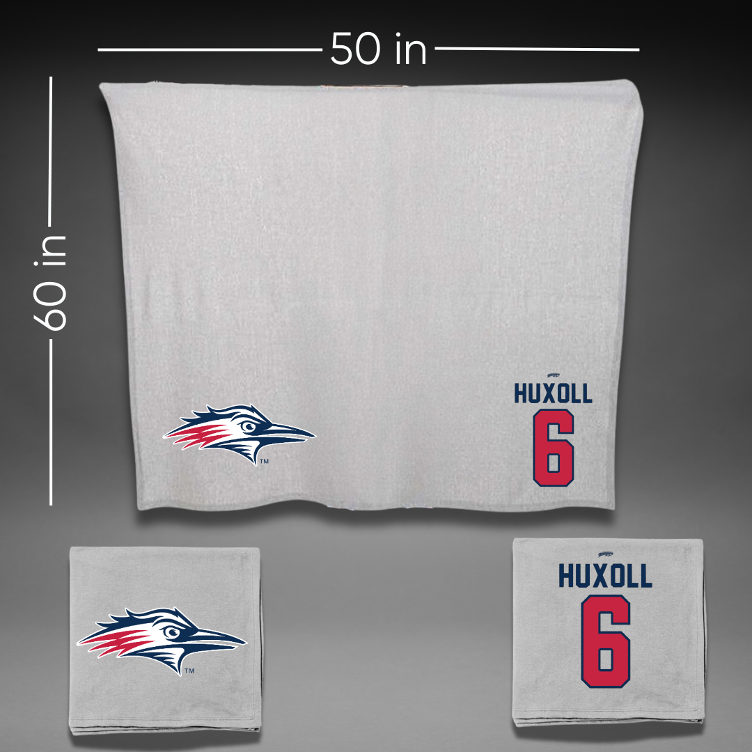 Metropolitan State University of Denver Volleyball Gray Blanket - #6 Alivia Huxoll