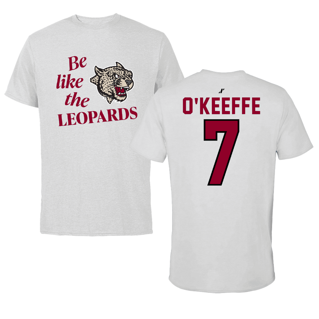 Lafayette College Softball Light Gray Be Like Us Tee - #7 Jocelyn O'Keeffe