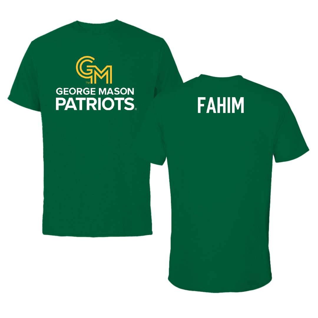 George Mason University Tennis Green Patriots Performance Tee - Zavan Fahim