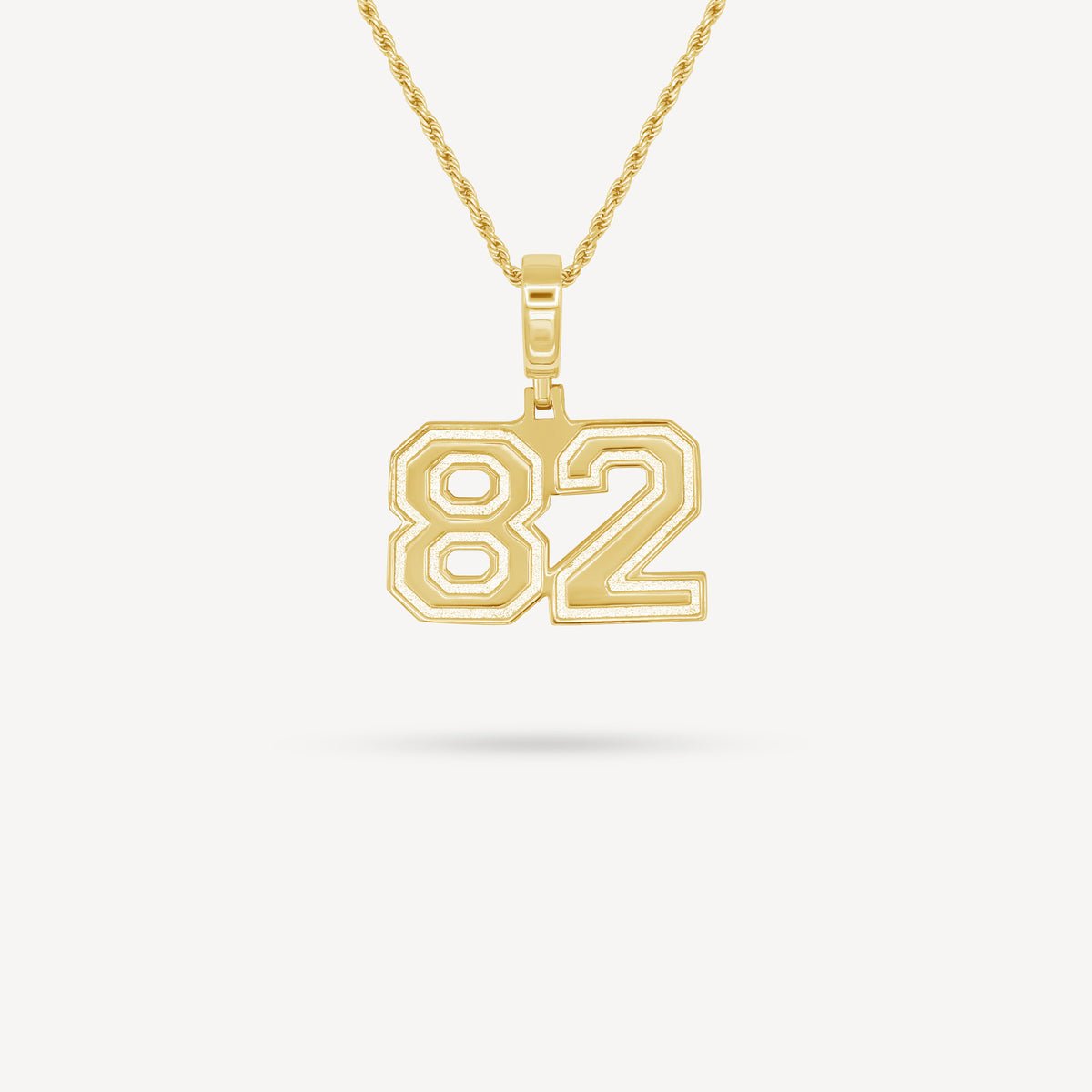 Gold Presidents Pendant and Chain - #82 Ian Durci