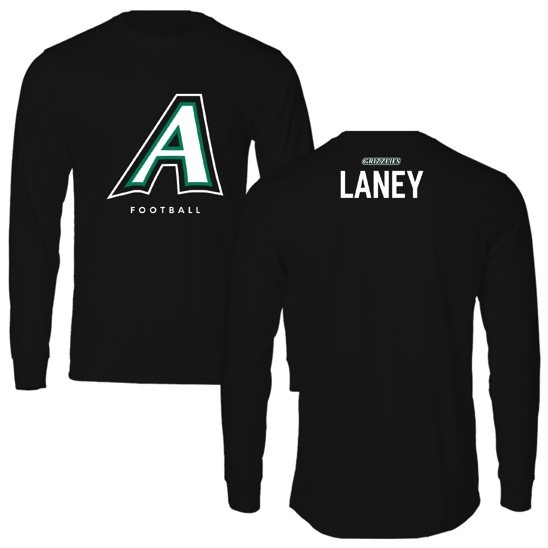 Adams State University Football Black Block Performance Long Sleeve - Daniel Laney