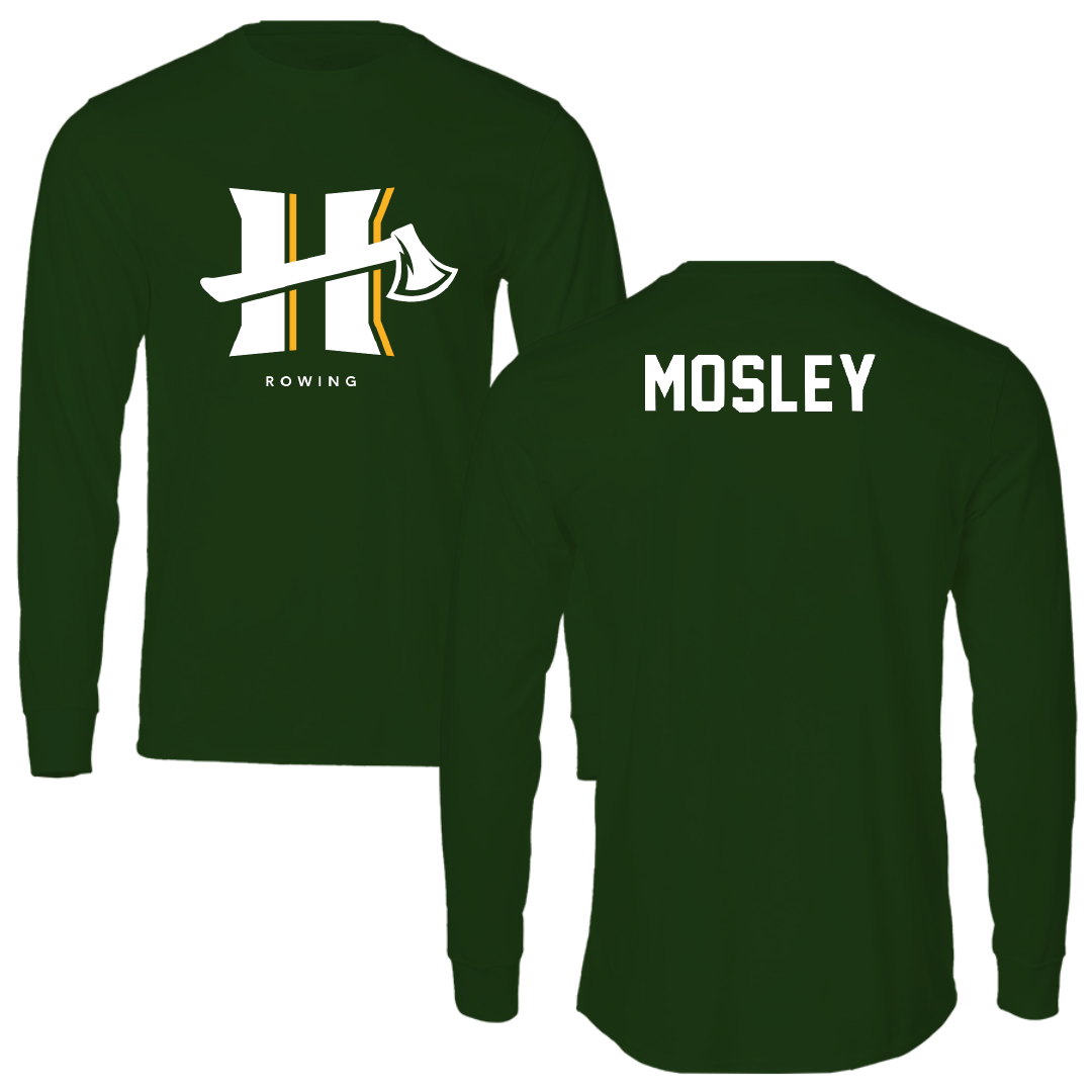 Cal Poly Humboldt Rowing Forest Green Long Sleeve - Kylie Mosley