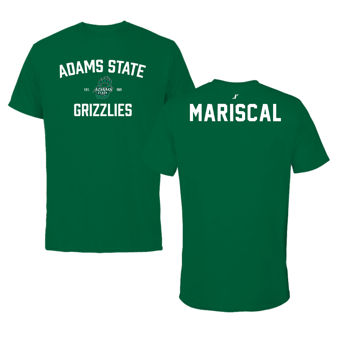 Adams State University Baseball Green General Tee - Luke Mariscal