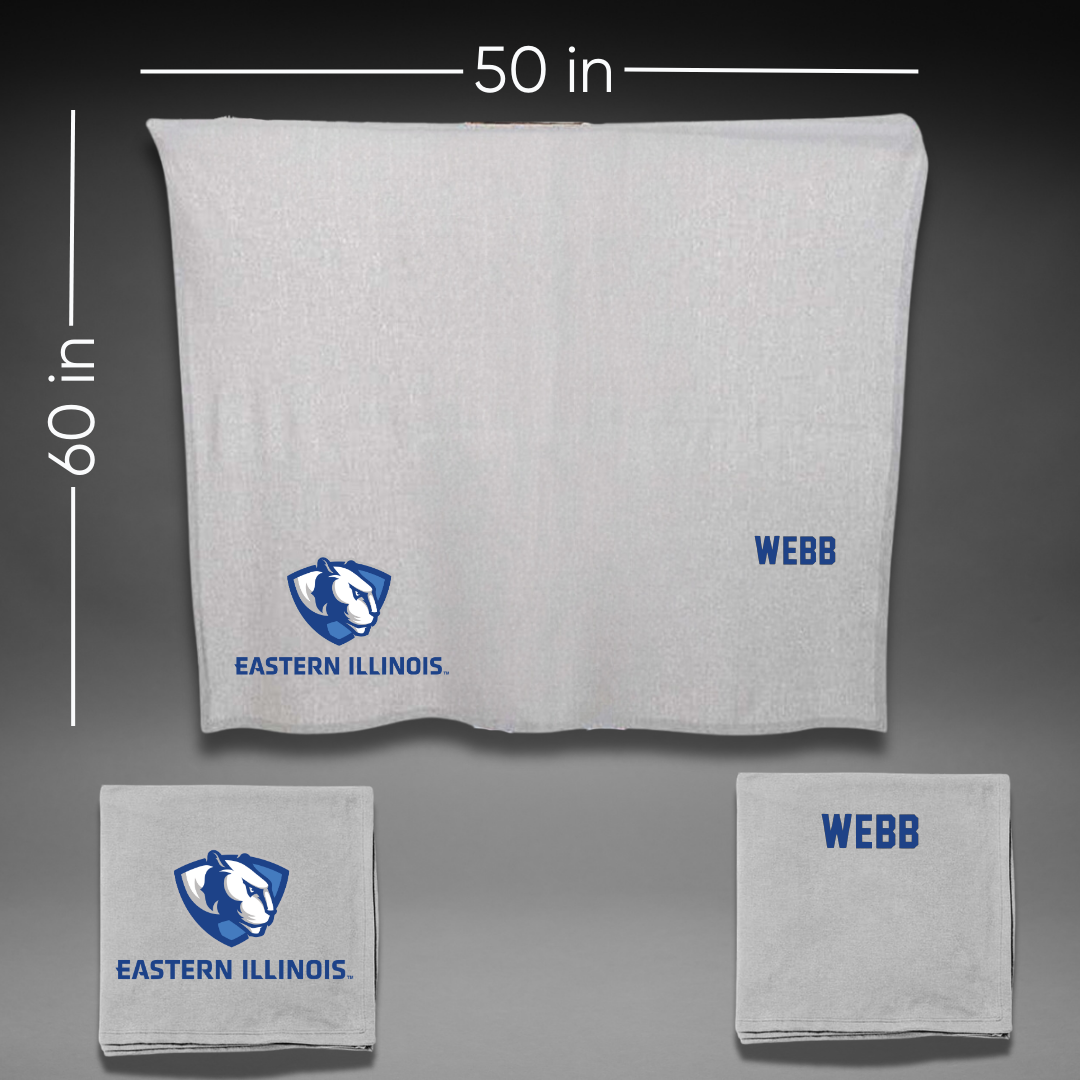Eastern Illinois University TF and XC Gray Blanket - Landon Webb